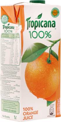 Tropicana 100 Orange Juice 1 L