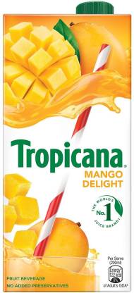 Tropicana Mango Delight Fruit Beverage (1 L)