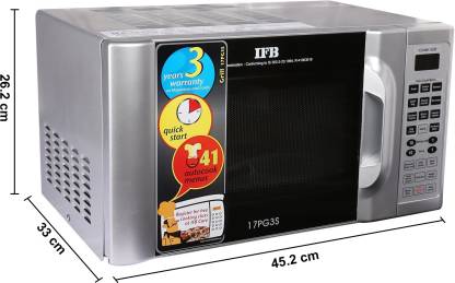 ifb 17pg3s grill microwave oven