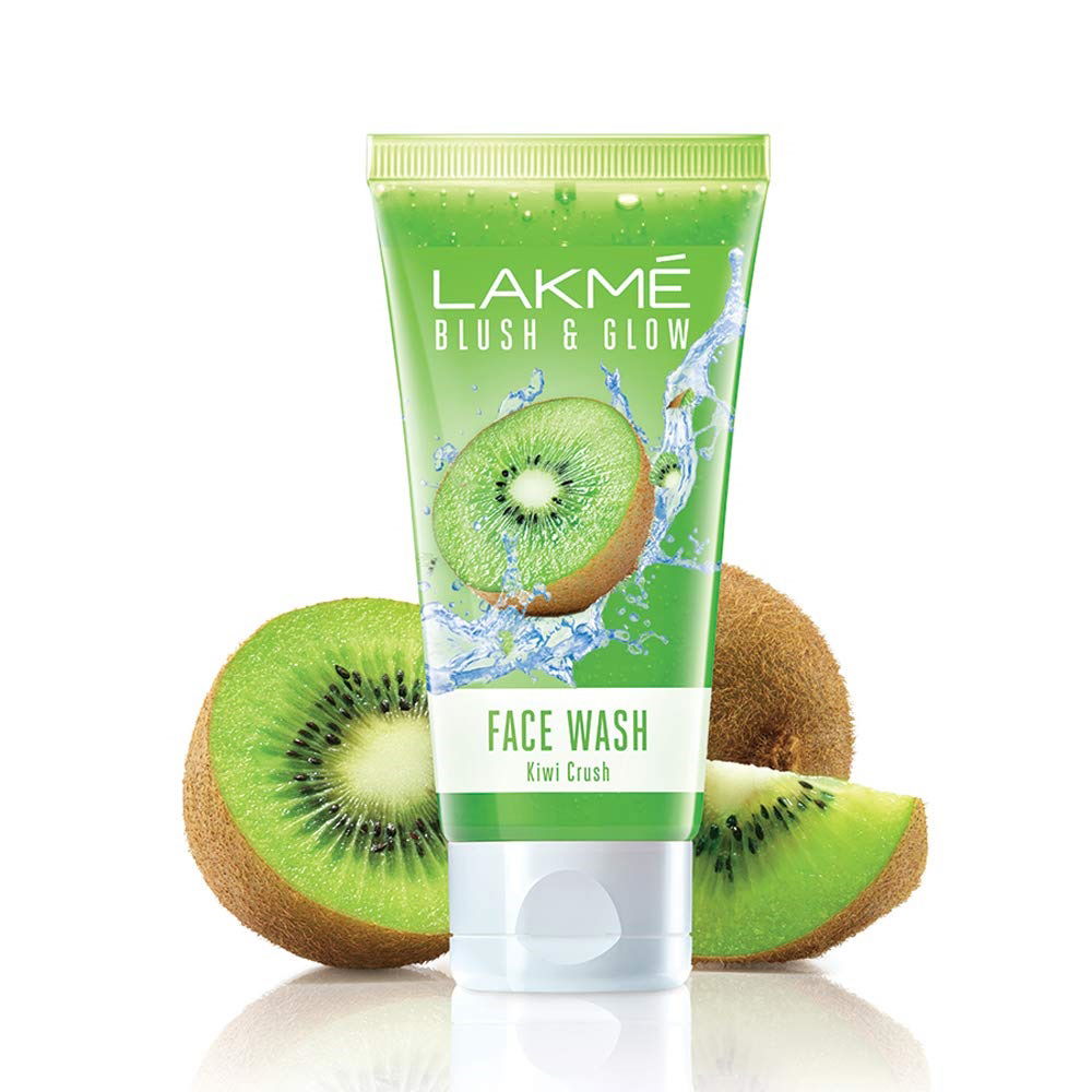 Lakme Blush and Glow Gel Face Wash Kiwi Crush, 50g