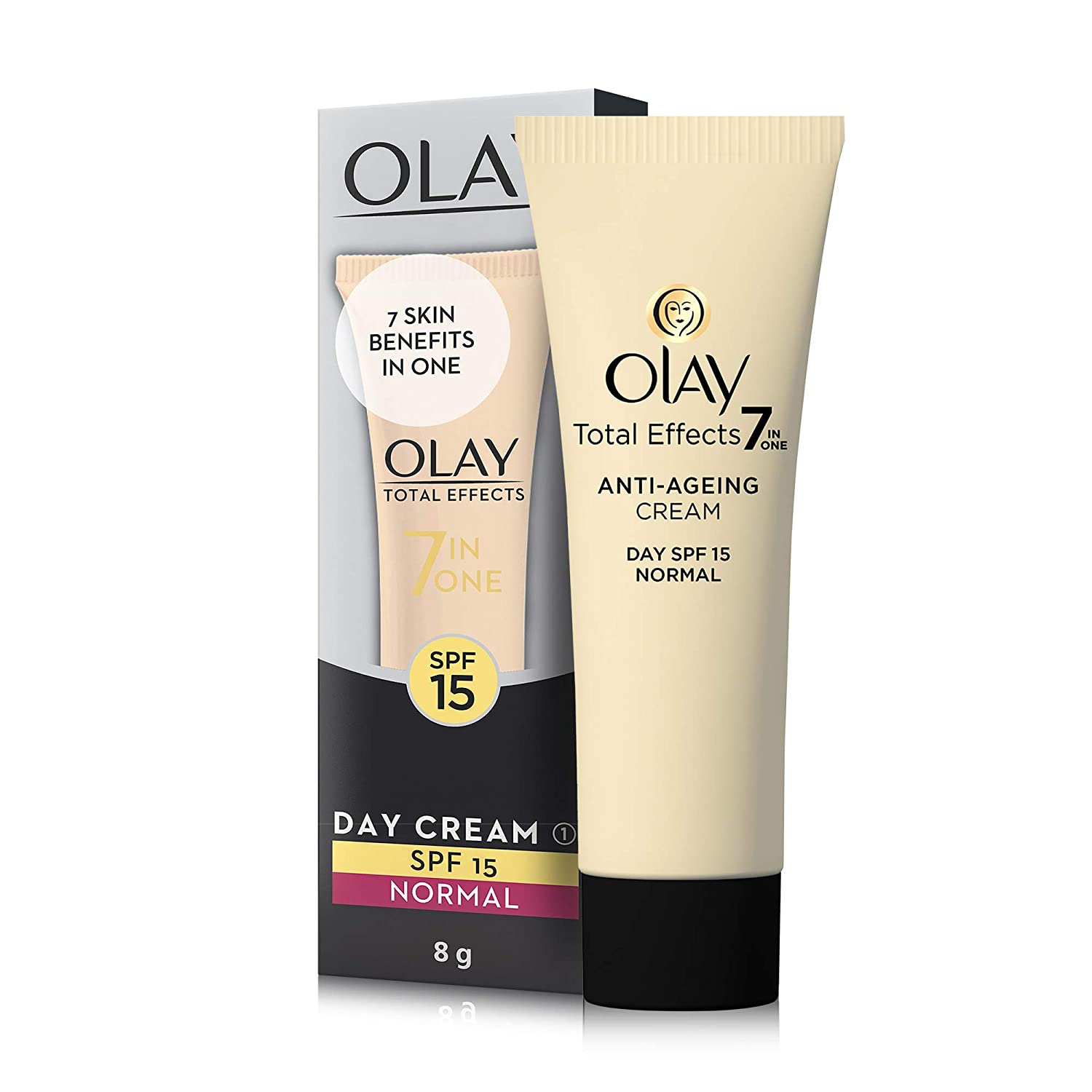 Olay Day Cream Total Effects 7 in 1, AntiAgeing SPF 15, 8g