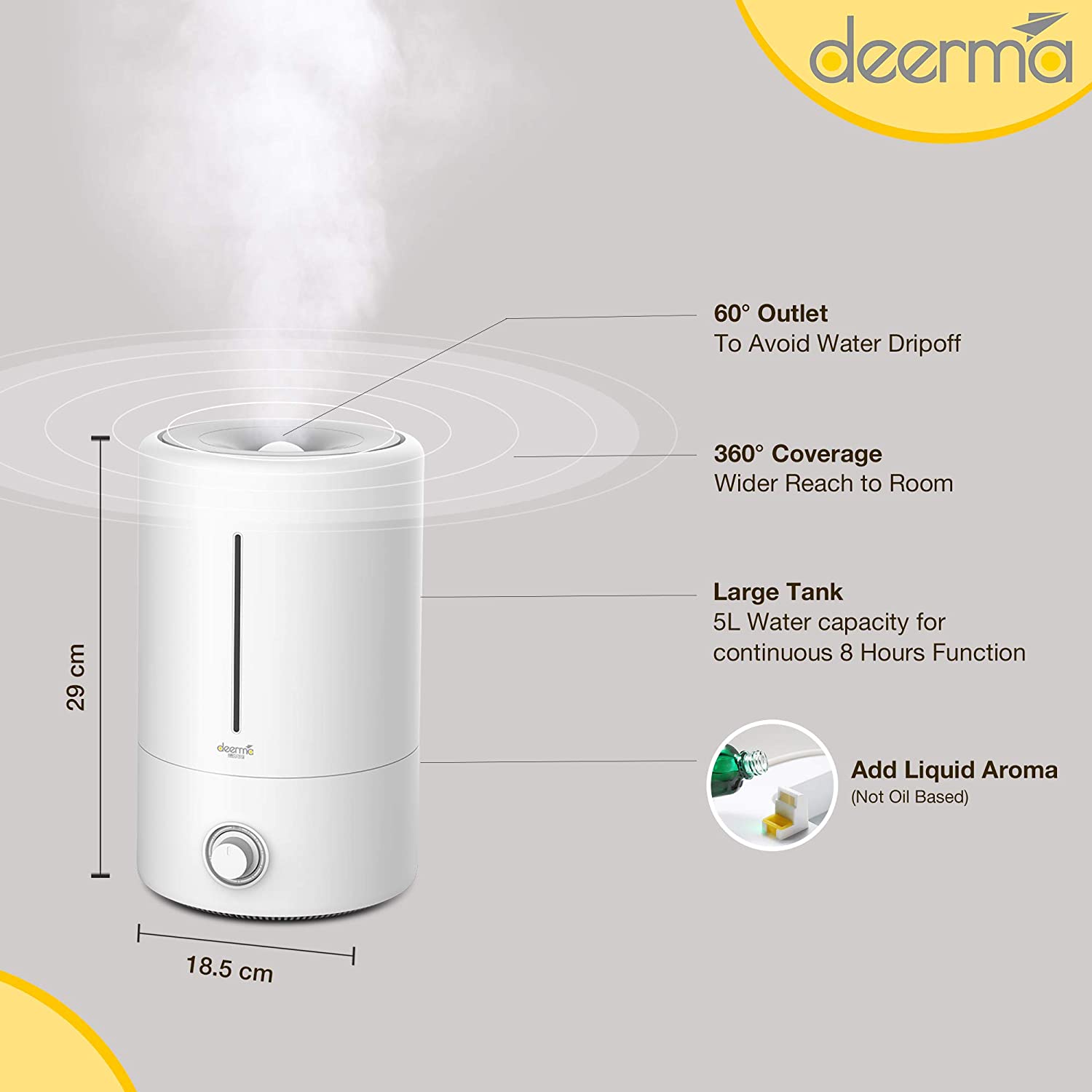 deerma air humidifier f628