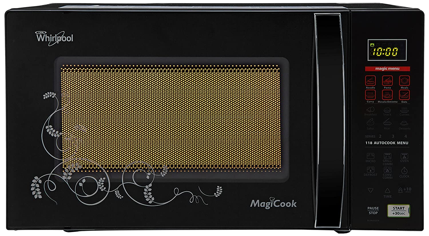 whirlpool 30l convection microwave oven