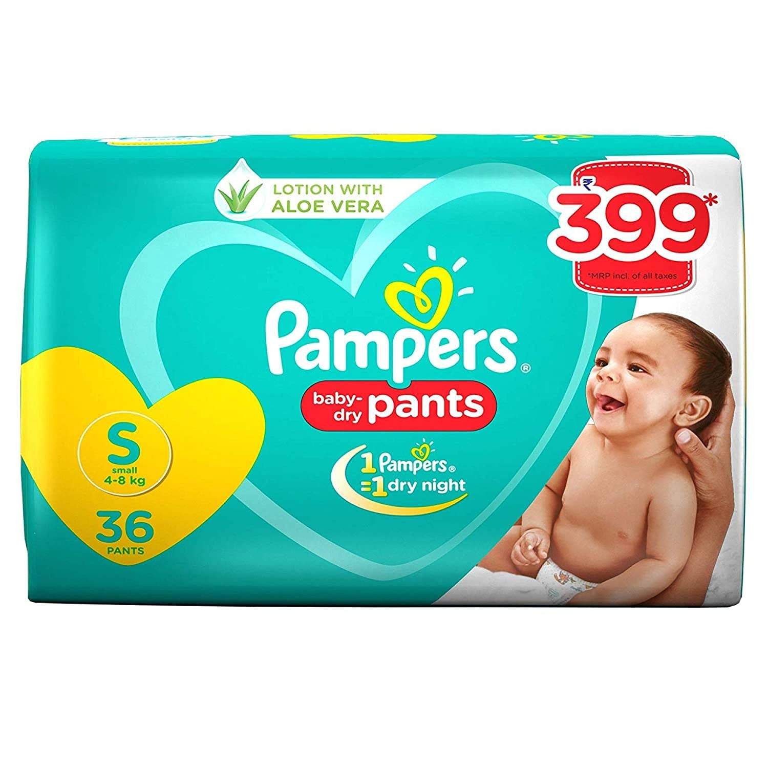 Pampers All round Protection Pants, Small size baby diapers – Kidonex