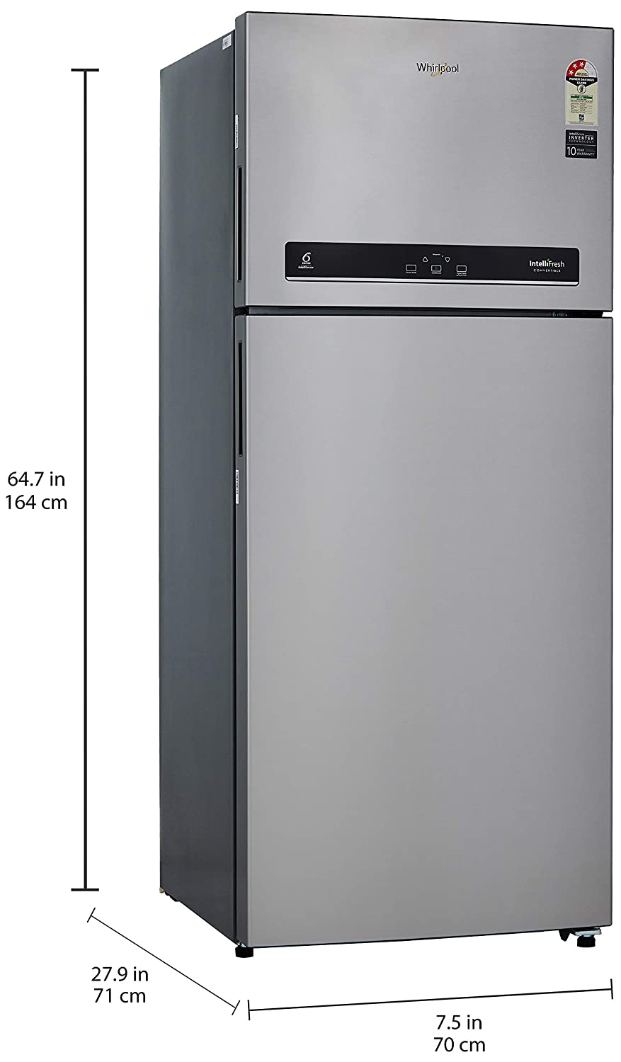 whirlpool intellifresh 3 star