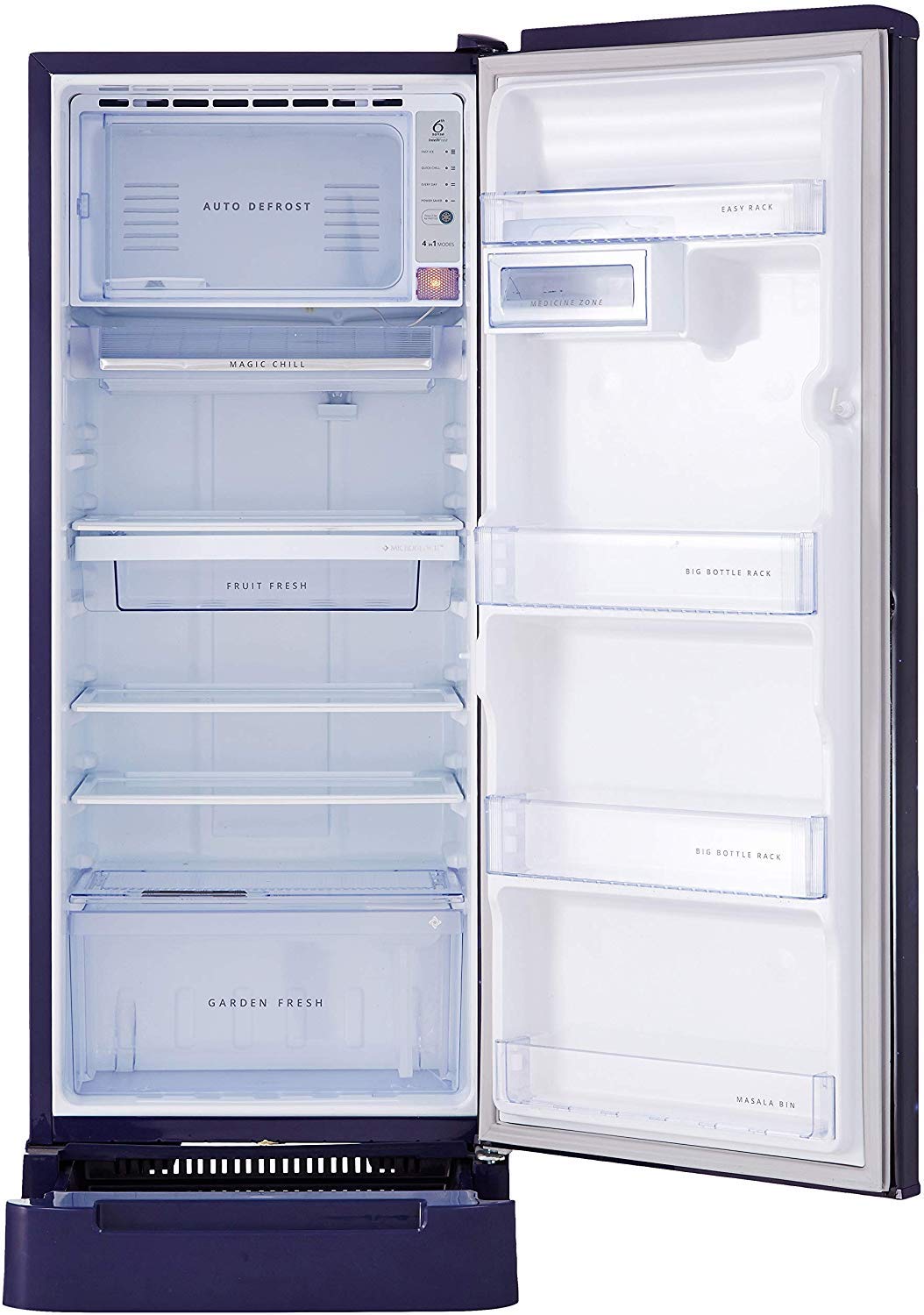 whirlpool single door auto defrost refrigerator