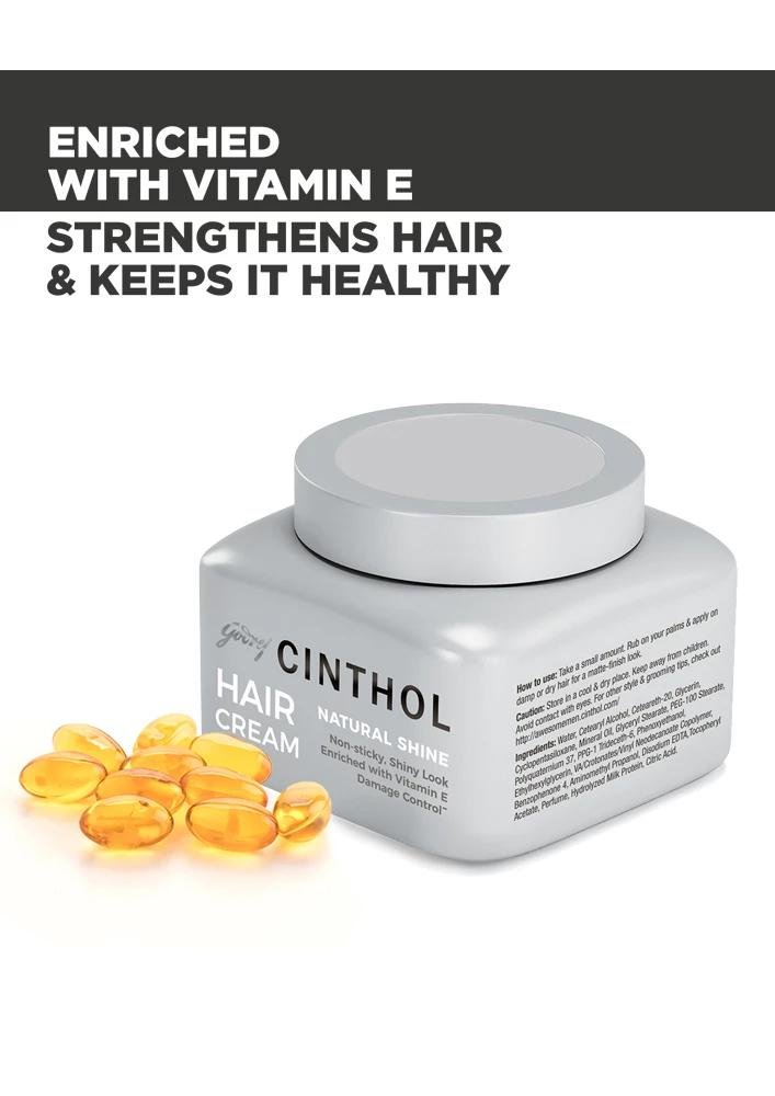 Cinthol Hair Styling Cream Natural Shine