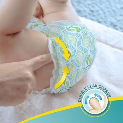 Wowper Fresh Baby Diapers Pants New Small  Wetness Indicator  Upto 10 Hrs  Absorption 
