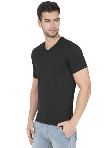 JOCKEY BLACK V-NECK T-SHIRT