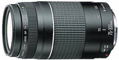 Canon Ef 75 300 Mm F 4 5 6 Iii Telephoto Zoom Lens Black 75 300 Mm