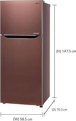 lg fridge 260 ltr 3 star