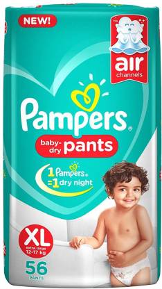 pampers xl 56 pieces price