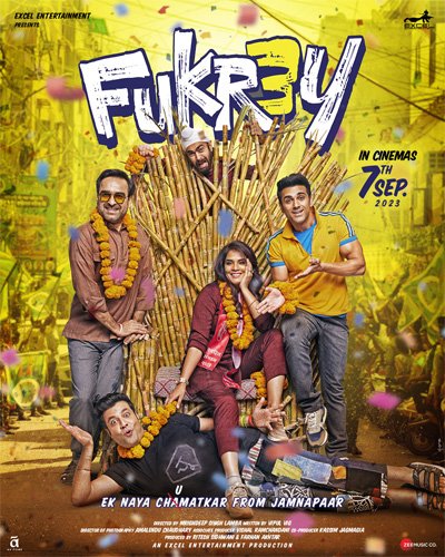 Hindi Movie Fukrey 3 in Detroit Michigan USA