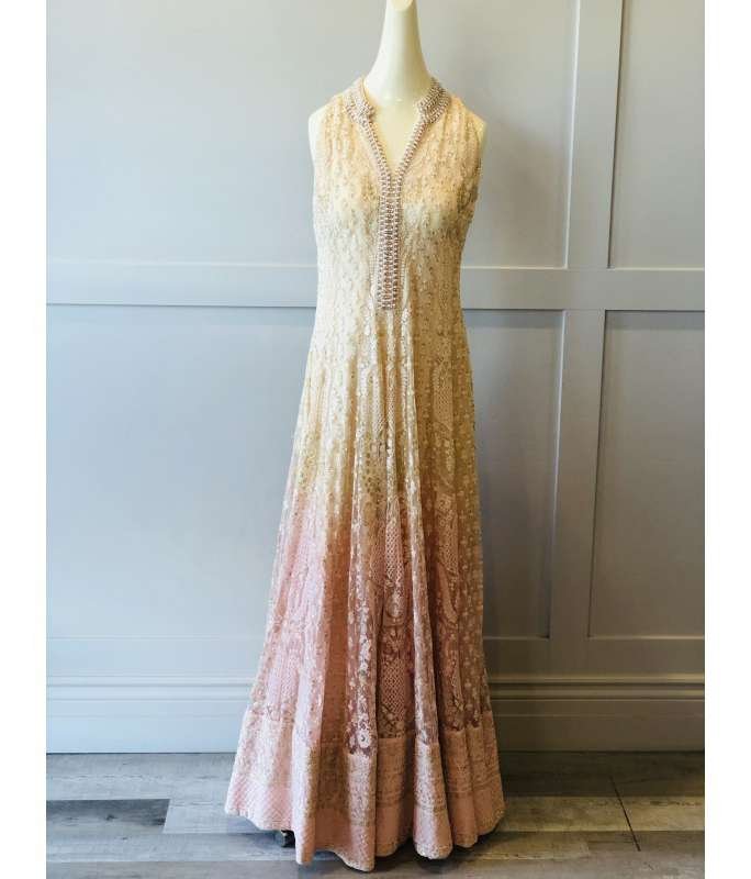 Buy Ranas Creme Gown Online | Suits & Gowns | Ranas