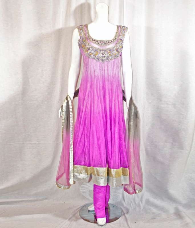 Light Mauve Anarkali Suit | Buy Light 